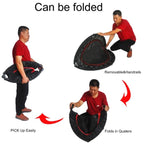 40 Inch Mini Exercise Trampoline For Adults Or Kids Indoor Fitness Rebounder Trampoline With Safety Pad Max. Load 300LBS