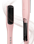 Cepillo Alisador de Cabello Venxis con Peine Alisador a Vapor, 3 Ajustes de Temperatura y Calentamiento Rápido de 20s, Voltaje 120 & Apagado Automático de 30 Minutos, Diseño de Vapor para Tratamiento del Cabello y Cabello sin Frizz