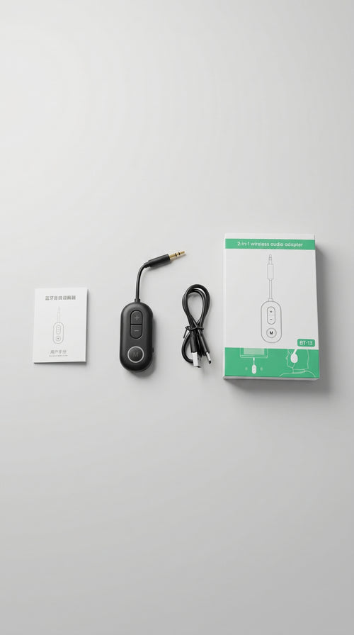 Wireless Audio Adapter – Bluetooth Transmitter & Receiver
